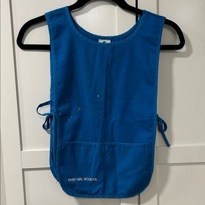 Blue Daisy Girl Scouts Vest